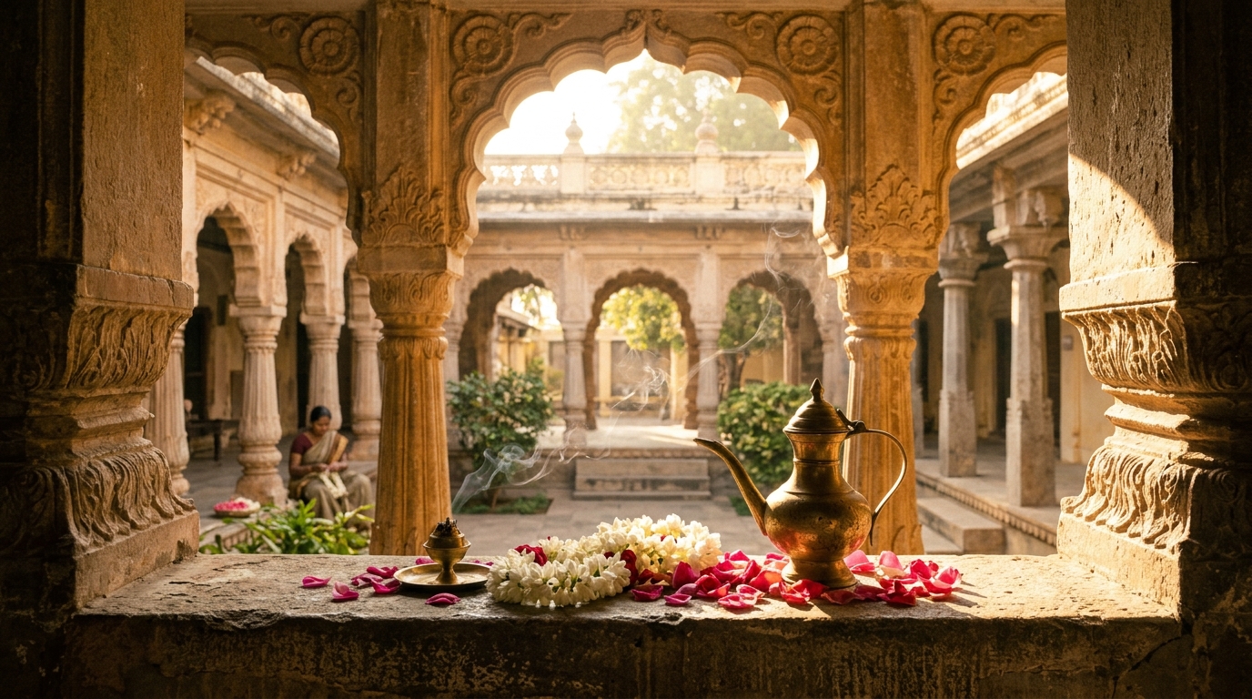 Mysore heritage incense crafting and natural sandalwood raw materials